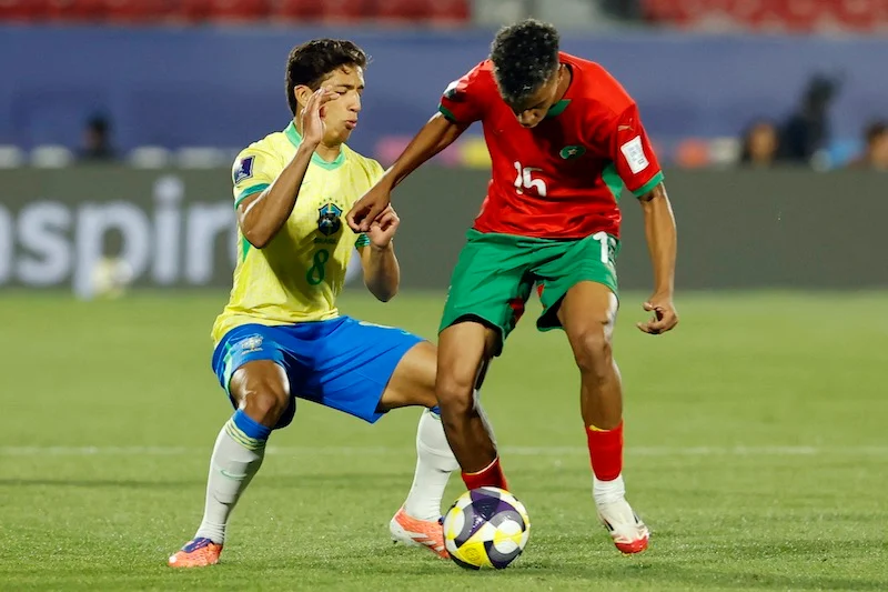 منتخب أقل من 20 سنة يهزم البرازيل ويبلغ ثمن نهائي مونديال الشيلي