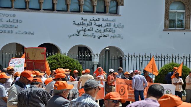 بسبب “تهميش” مطالبهم.. المتصرفون التربويون يعودون للاحتجاج