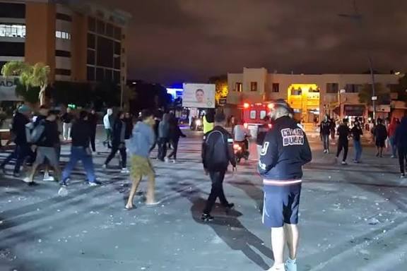 بترت ساقه وهو يحتج من أجل الصحة.. قصة أمين الذي دهسته سيارة شرطة بوجدة