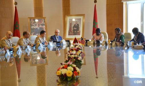 لوديي يستقبل بالرباط وزيرة الدفاع الوطني الليبيرية