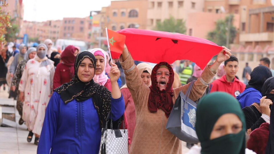 خنيفرة.. ساكنة دوار تاعبيث تخرج في مسيرة سلمية مطالبة بحقوقها الأساسية