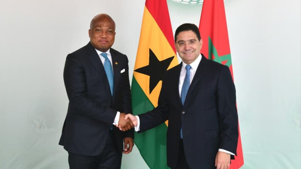 بوريطة يتباحث مع وزير الخارجية الغاني بالرباط