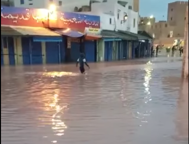 آسفي تستيقظ على وقع سيول جارفة جديدة بـ “وادي الشعبة”