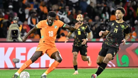 كأس إفريقيا 2025  .. تعادل إيجابي للكوت ديفوار مع منتخب الكاميرون (1-1)