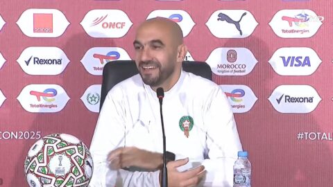 الركراكي: باستثناء سايس جميع اللاعبين جاهزون لتحقيق التأهل أمام مالي