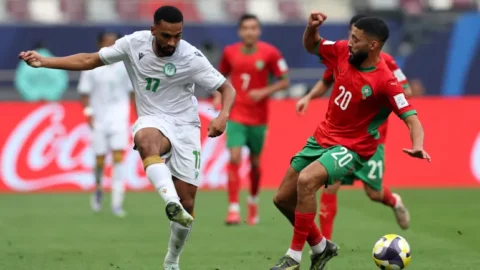 جزر القمر تقلص الفارق أمام المغرب بهدف أول