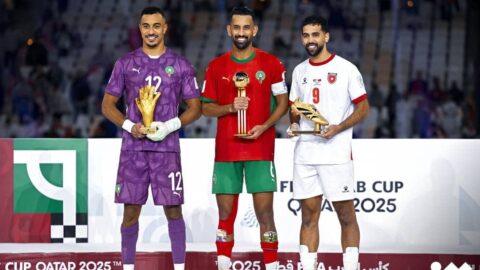 نهائي كأس العرب.. حريمات أفضل لاعب وبنعبيد أحسن حارس