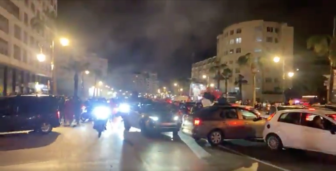 فرحة عارمة بالبيضاء ومدن أخرى بعد تأهل أسود الأطلس لنهائي كأس إفريقيا للأمم 2025