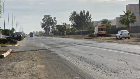 الحالة الكارثية للطريق الوطنية رقم 4 تثير استياء المواطنين وتهدد سلامتهم