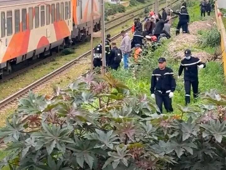 حادث مأساوي.. قطار ينهي حياة شاب وشابة بطريقة بشعة بالدار البيضاء