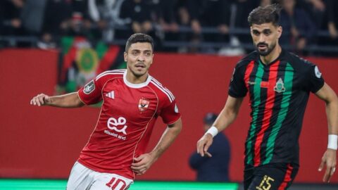 الجيش الملكي يعود بتعادل ثمين من القاهرة ويبلغ ربع نهائي دوري أبطال إفريقيا