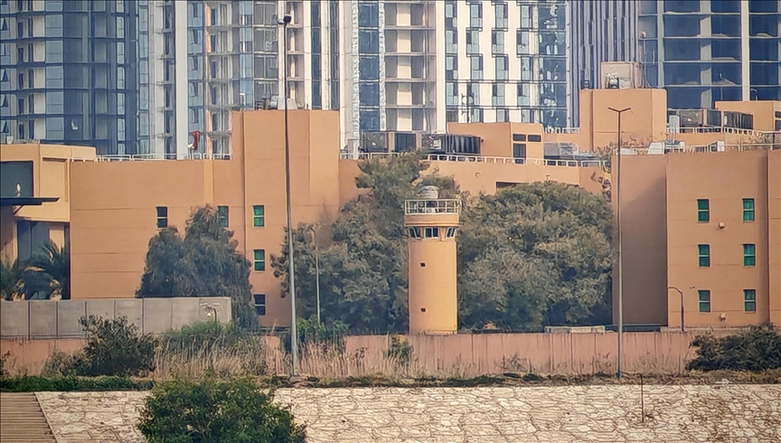 هجوم صاروخي على السفارة الأمريكية في بغداد