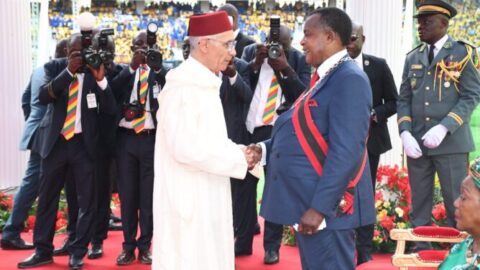 الطالبي العلمي يمثل الملك في حفل تنصيب رئيس جمهورية الكونغو