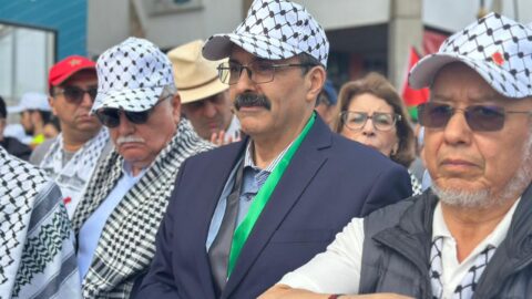 باقة: المسيرة تعبير عن غضب المغاربة تجاه الصمت العربي لما يعيشه الفلسطينيون