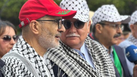 بنعبد الله: المسيرة تعبير عن إدانة المغاربة لقانون إعدام الأسرى الفلسطينيين