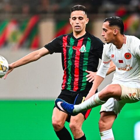 أبطال إفريقيا.. الجيش الملكي يحقق إنتصارا ثمينا على نهضة بركان في ذهاب نصف النهائي