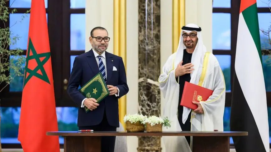 الملك محمد السادس يجري مباحثات مع محمد بن زايد حول الأوضاع في الشرق الأوسط