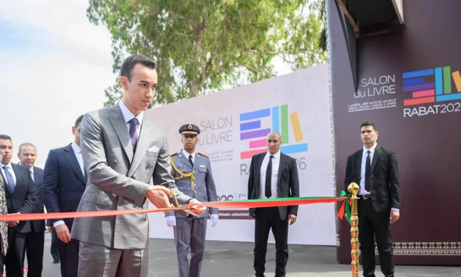 ولي العهد الأمير مولاي الحسن يفتتح المعرض الدولي للنشر والكتاب بالرباط