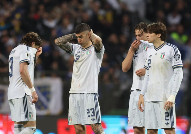 أزمة عميقة تضرب الكرة الإيطالية بعد الغياب عن المونديال للمرة الثالثة على التوالي