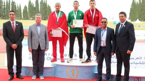 البطولة العربية لألعاب القوى لأقل من 20 سنة.. المنتخب المغربي يرفع رصيده إلى 17 ميدالية
