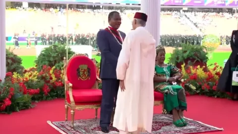 الطالبي العلمي يمثل الملك في حفل تنصيب رئيس جمهورية الكونغو