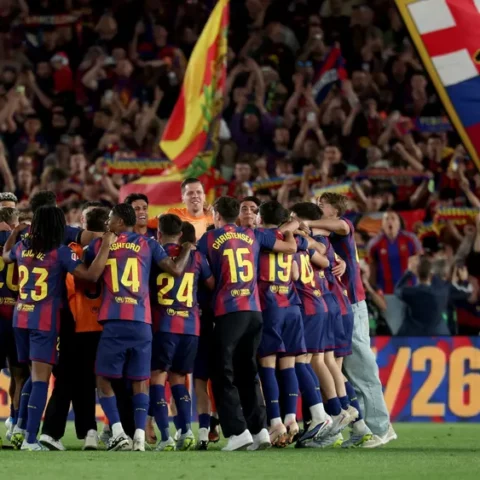 برشلونة يهزم الريال في الكلاسيكو ويحرز لقبه الـ29 في تاريخه