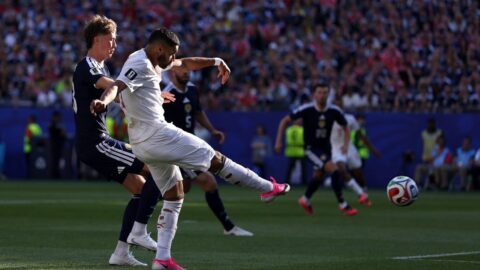 المغرب ينهي الشوط الأول متقدما بهدف دون رد أمام اسكتلندا