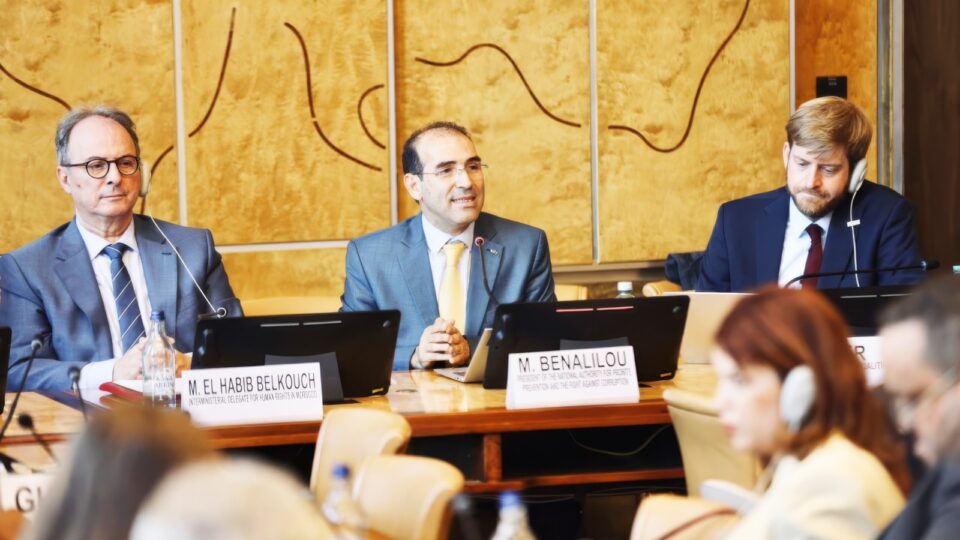 من جنيف.. بنعليلو يدعو إلى اعتبار الوقاية من الفساد التزاما لحماية حقوق الإنسان