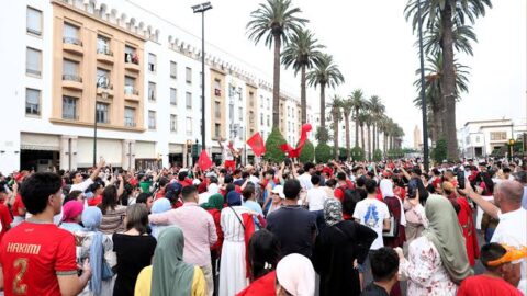 مونديال 2026.. أجواء احتفالية بالرباط عقب تأهل المنتخب المغربي إلى ربع النهائي