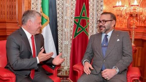 الملك يدين الهجمات الإيرانية على الأردن ويؤكد أن أمنه جزء من أمن المغرب