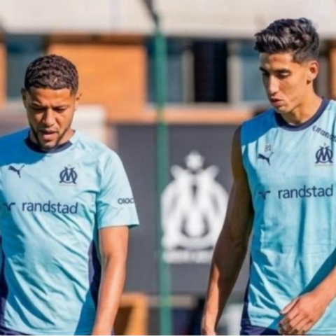 مدرب أولمبيك مارسيليا يشيد بأكرد وحارث بعد كلاسيكو فرنسا