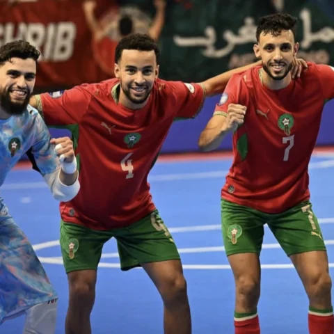 المنتخب المغربي لكرة القدم داخل القاعة يكتسح زامبيا بسباعية ويتأهل إلى نصف النهائي